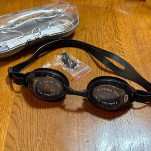 Swimming Goggles Anti-Fog‎ UV Protection Soft Silicone Strap -4.0 Diopter